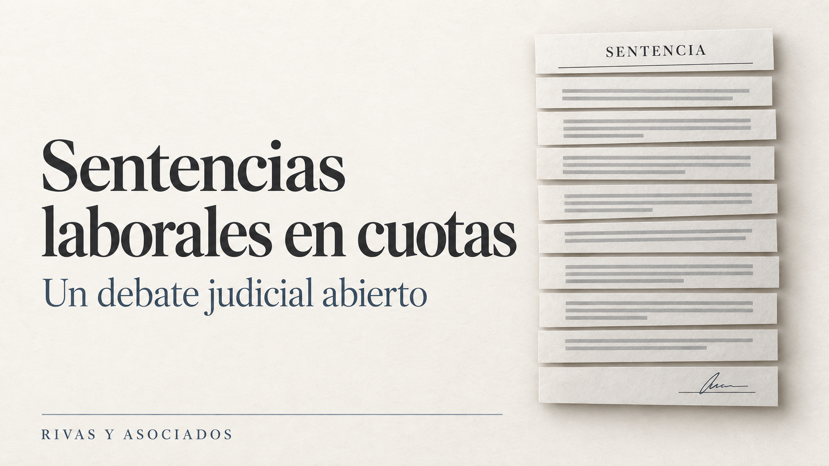 En este momento estás viendo Sentencias laborales en 12 cuotas: qué dice la Justicia